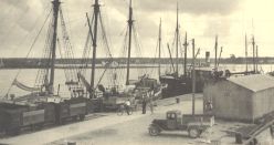 Hamnen på 1940-talet